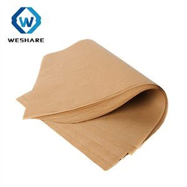 Engangs pergament bagepapir ark