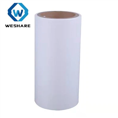 Udløserpapir, der bruges til klistermærke